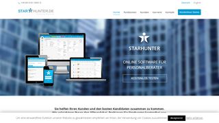 
                            7. Headhunter Software für Personalberater - Starhunter