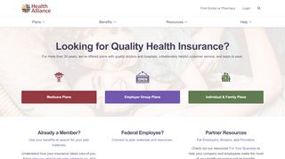 
                            2. Health Alliance: Individual, Medicare, and Group Health Insurance