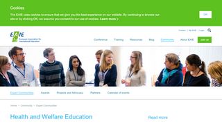 
                            7. Health and Welfare Education | higher education | EAIE