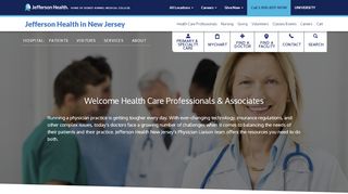 
                            11. Health Care Professionals | Jefferson Health New Jersey