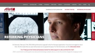 
                            1. Health Care Providers - Austin Radiological Association