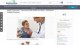 
                            9. Health Connexions™ Announces Xcite Health as a Client – to ...