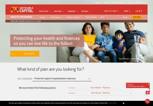 
                            5. Health Insurance Login - Aditya Birla Capital Health …