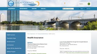 
                            8. Health Insurance | Lucas County, OH - Official Website