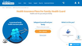 
                            1. Health Insurance Plans For Family - Bajaj Allianz