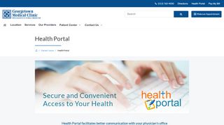 
                            7. Health Portal | Georgetown Medical Clinic