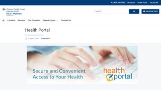 
                            2. Health Portal | Primary Health Group at Johnston-Willis