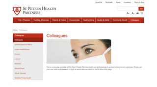 
                            7. Health Professionals with St. Peter's Health Partners