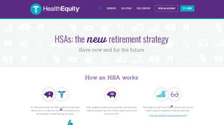 
                            6. Health savings account (HSA) | HealthEquity