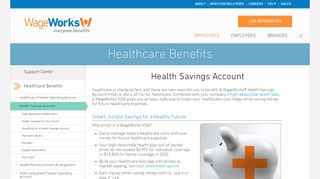 
                            2. Health Savings Account HSA Similar to a 401K | WageWorks