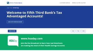 
                            1. Health Savings Accounts (HSAs), FSAs & HRAs | Fifth Third Bank