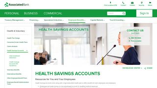 
                            4. Health Savings Accounts through Associated ... - Associated Bank