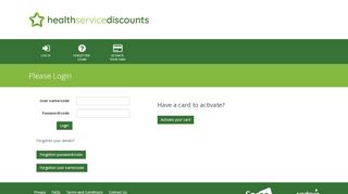 
                            1. Health Service Discounts Cashback Card - Spree Card