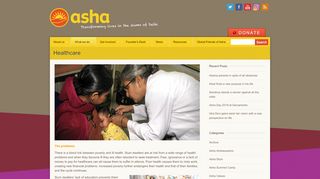 
                            9. Healthcare | Asha India