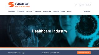 
                            2. Healthcare Industry - Simba Technologies