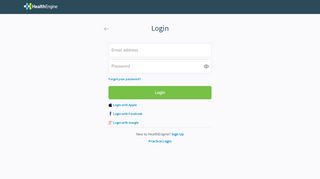 
                            8. HealthEngine - Login Portal