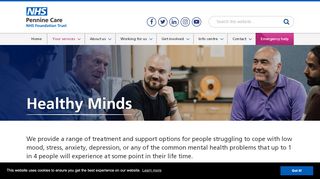 
                            7. Healthy Minds :: Pennine Care NHS Foundation Trust