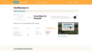 
                            9. Healthywayz.in: Welcome to Pro HealthyWayz …