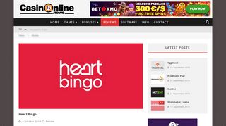 
                            2. Heart Bingo - Login at Heart Bingo and Play - Review