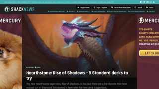 
                            9. Hearthstone: Rise of Shadows - 5 Standard decks to try ...