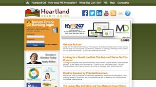 
                            6. Heartland CU | Online Banking Community - It's Me 247