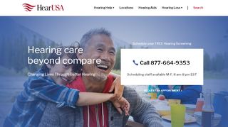 
                            3. HearUSA: Hearing Aids & Hearing Care Experts