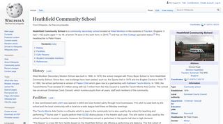 
                            6. Heathfield Community School - Wikipedia