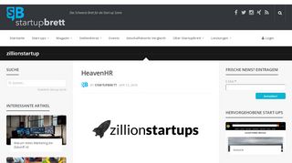 
                            9. HeavenHR - Das Schwarze Brett für die Start-up Szene