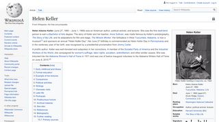 
                            8. Helen Keller - Wikipedia