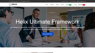 
                            6. Helix Ultimate Framework - demo.joomshaper.com