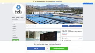 
                            6. Helix Water District - Home | Facebook