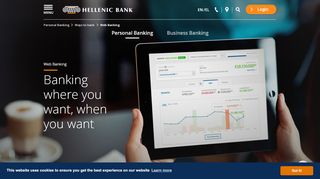 
                            3. Hellenic Bank - Web Banking