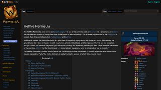 
                            7. Hellfire Peninsula - Wowpedia - Your wiki guide to the World ...