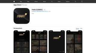 
                            3. Hello DAMAC on the App Store