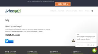 
                            6. Help | Arborgold Software All In One Business Management Tool