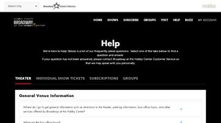 
                            7. Help - Broadway at the Hobby Center - Broadway Shows