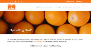 
                            4. Help Getting SNAP - Food Bank For New York City