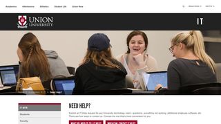 
                            8. Help | IT | Union University, a Christian College ... - uu.edu