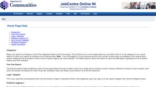 
                            4. Help - JobCentre Online