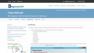 
                            5. Help Manual - Microsoft Dynamics SL Data Integration - KingswaySoft