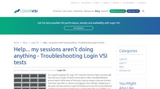 
                            5. Help... my sessions aren't doing anything ... - Login VSI