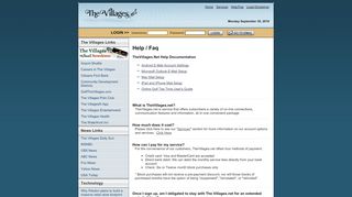 
                            3. Help - TheVillages.net - Login
