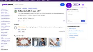 
                            8. Help with Habbok sign in!!? | Yahoo Answers