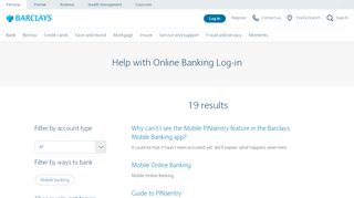 
                            4. Help with Online Banking Log-in - Barclays