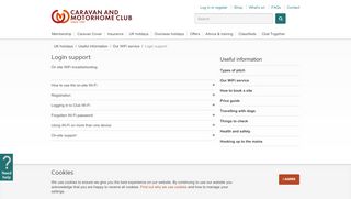 
                            9. Help with Wi-Fi | The Caravan Club