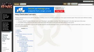 
                            9. Help:Dedicated servers - Killing Floor Wiki