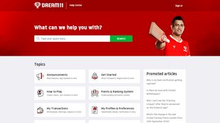 
                            4. Helpdesk - Dream11 Help