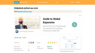 
                            8. Helpdesk.jetnet.aa.com: Jetnet Help - Home - Easy Counter