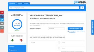 
                            3. Helpgivers International, Inc - RepDigger