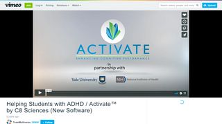 
                            3. Helping Students with ADHD / Activate™ by C8 Sciences (New ...